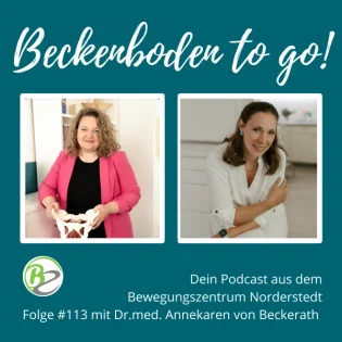 Logo des Podcasts Beckenboden to go